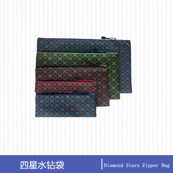 Diamond Stars Zipper Bag 