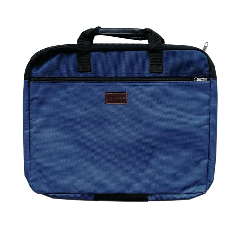 Jeans Double Zipper Laptop Bag