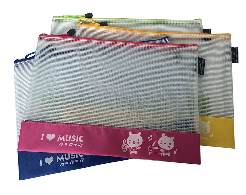 PVC cartoon mesh bag