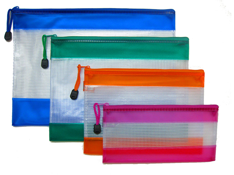 Colorful zipper bag
