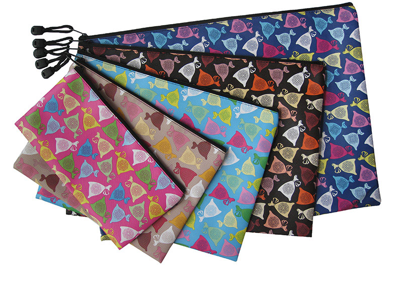 Colorful Treasure zipper bag