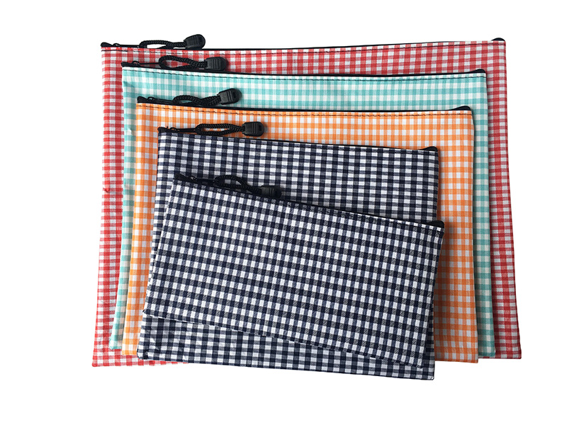 The Small White PVC Zipper Bag