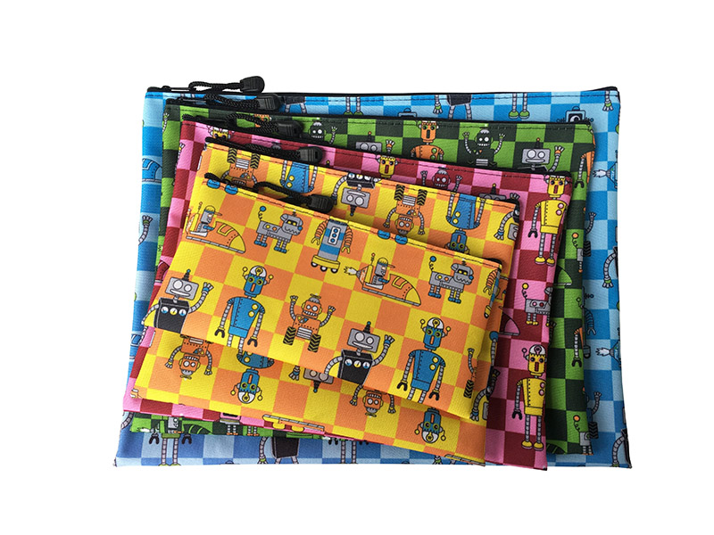Robot Zipper Bag