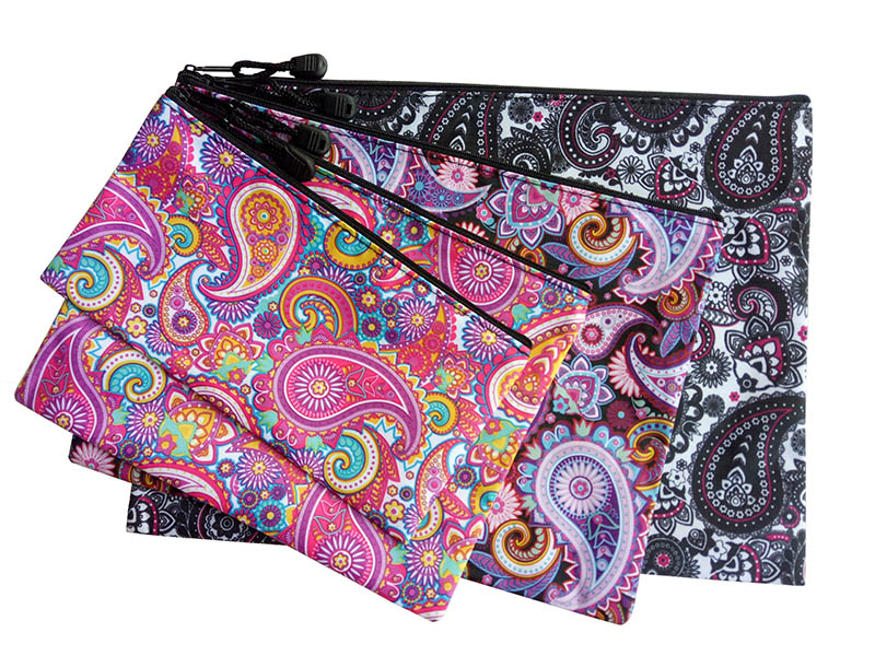 Bohemian Printed Zipper Bag