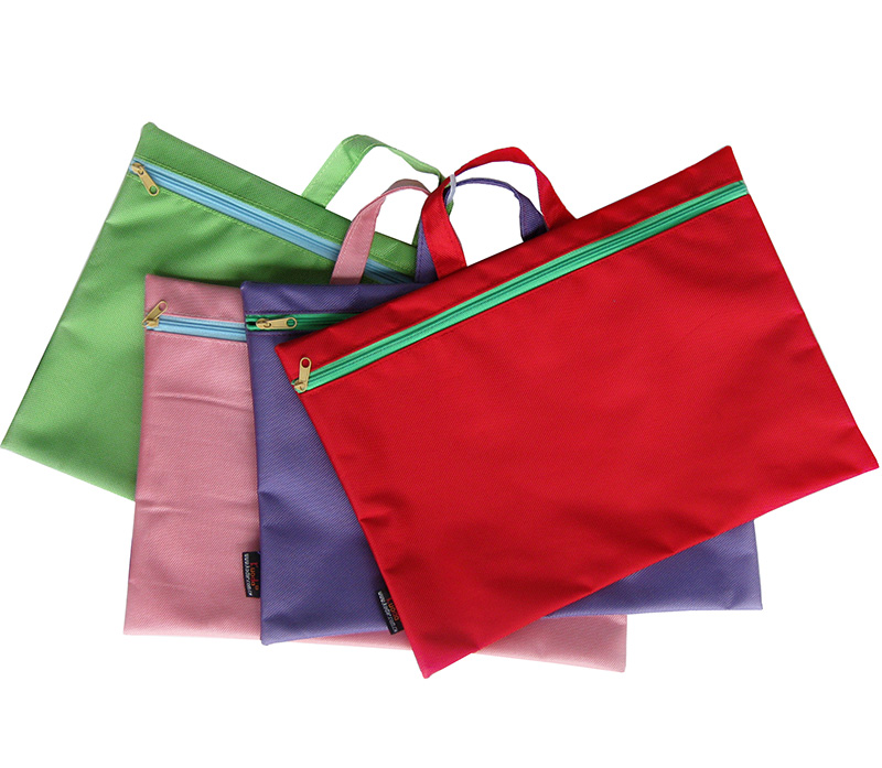 Portable Jean Zipper Bag