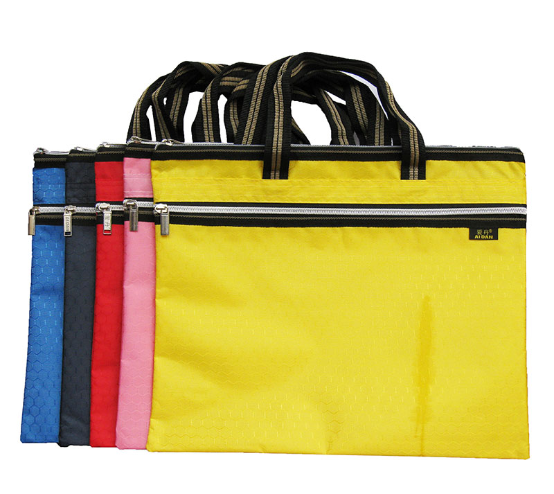 Football Double Zipper Bag