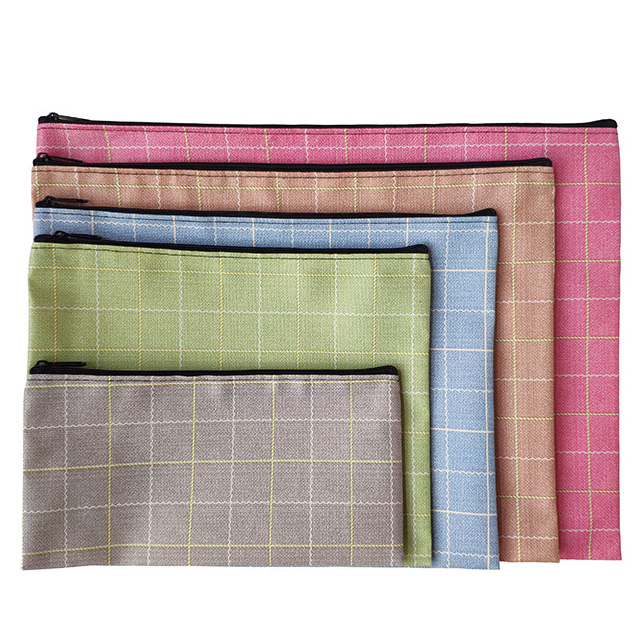 ˸ӵRipple-Grid Zipper Bag