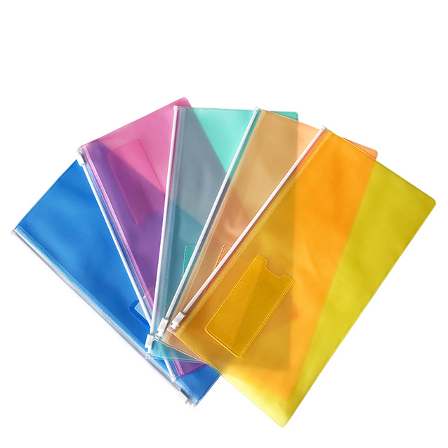 PVCĥɰߴColor pvc zipper bag