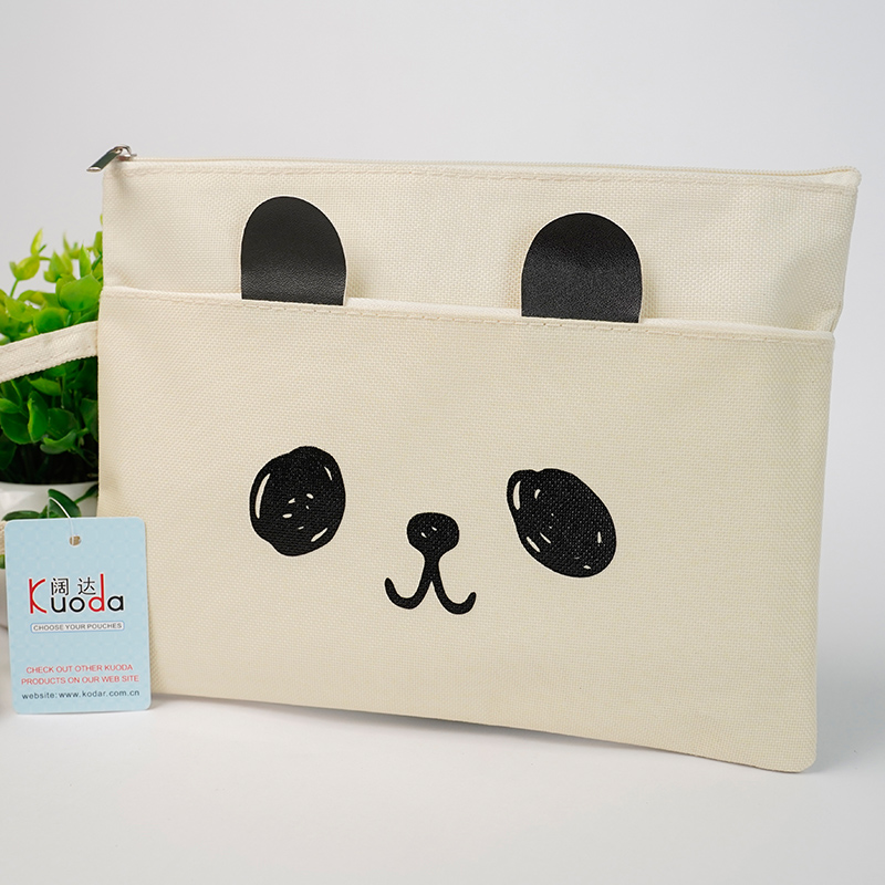 Panda printing handbag