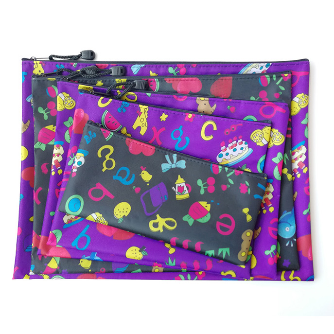 Happy Elephant Zipper Bag