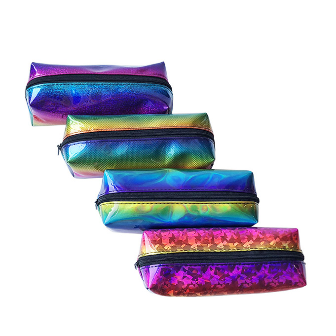 Laser Rainbow Dimetric Pencil Bag
