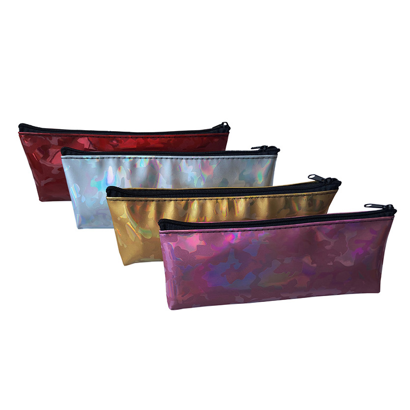 Embossing Triangular Pencil Bag