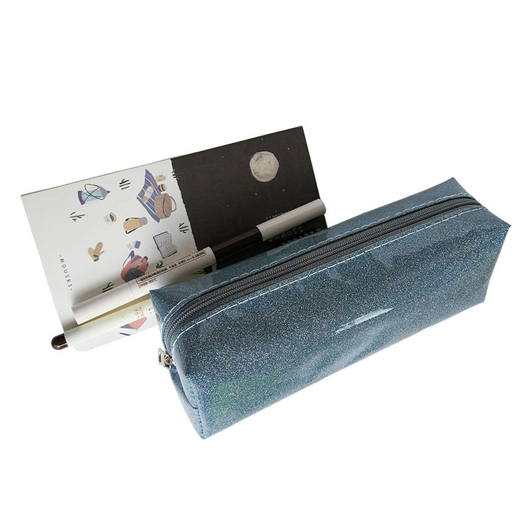 Glittering pencil pouch