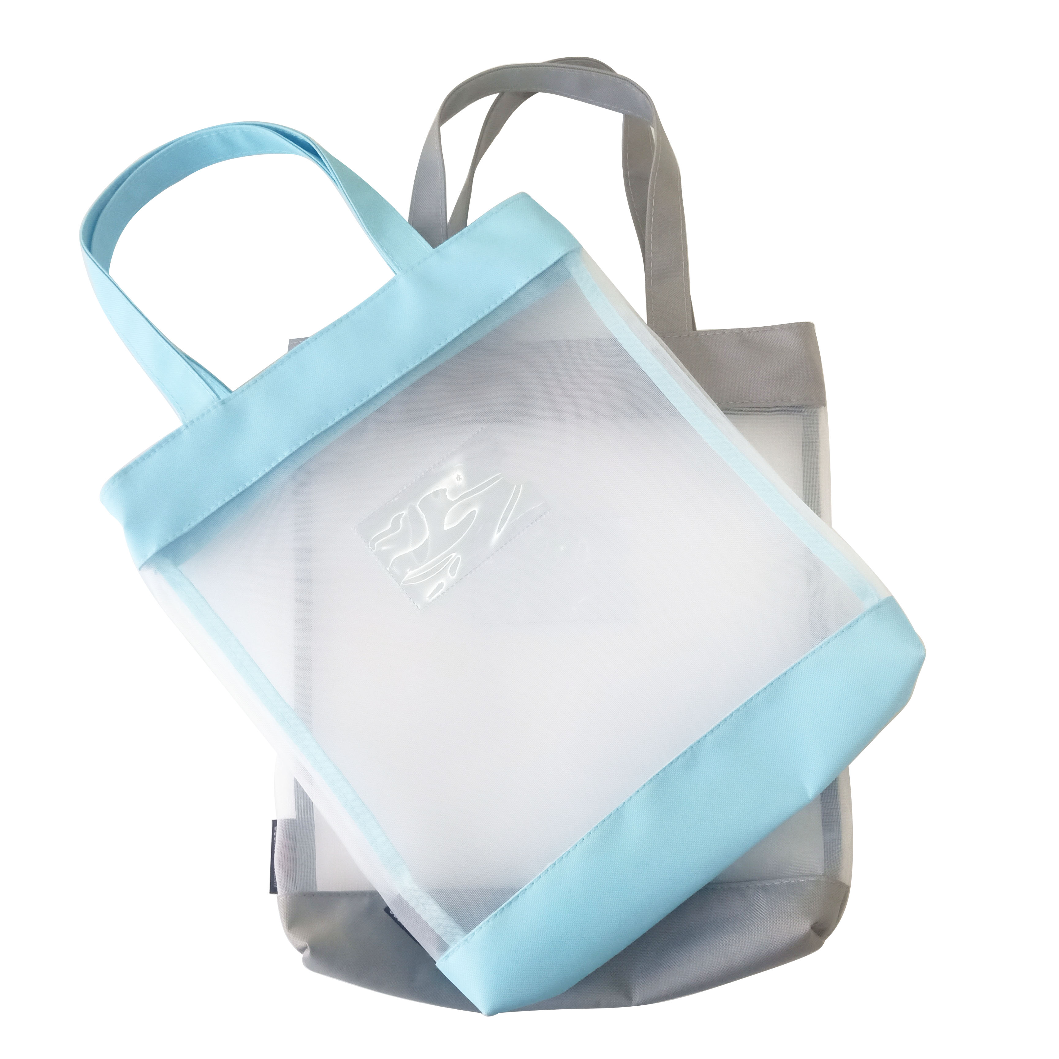 Nylon Oxford shopping bag (with business card insert)