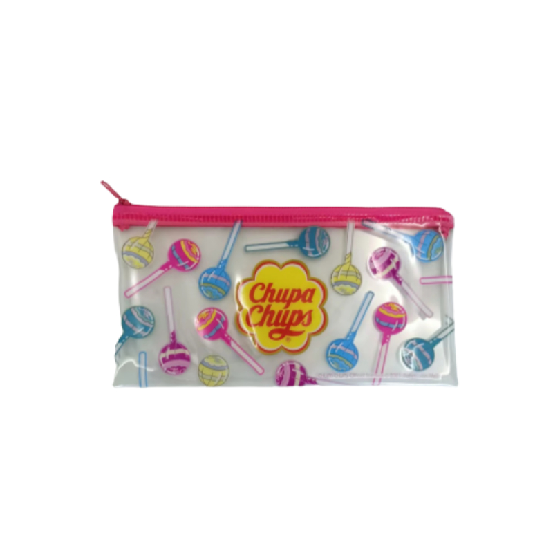 Lollipop PVC transparent pencil bag
