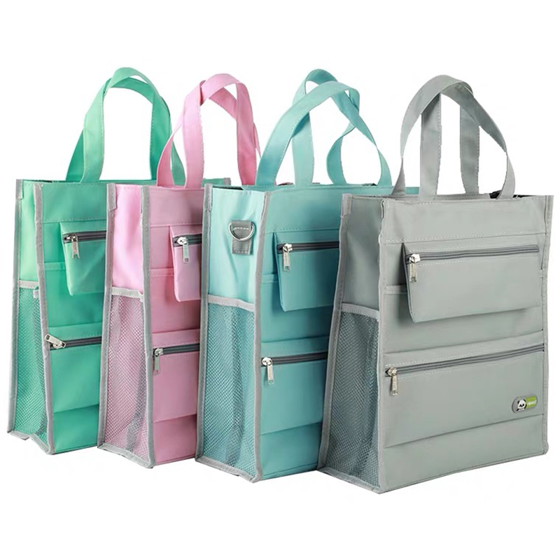 Three-layer Large Opening Laptop Bag