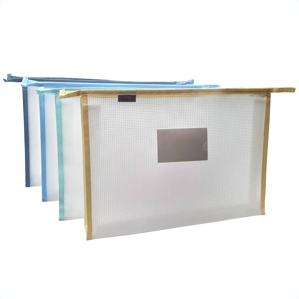 Widened three-dimensional single layer zipper bag