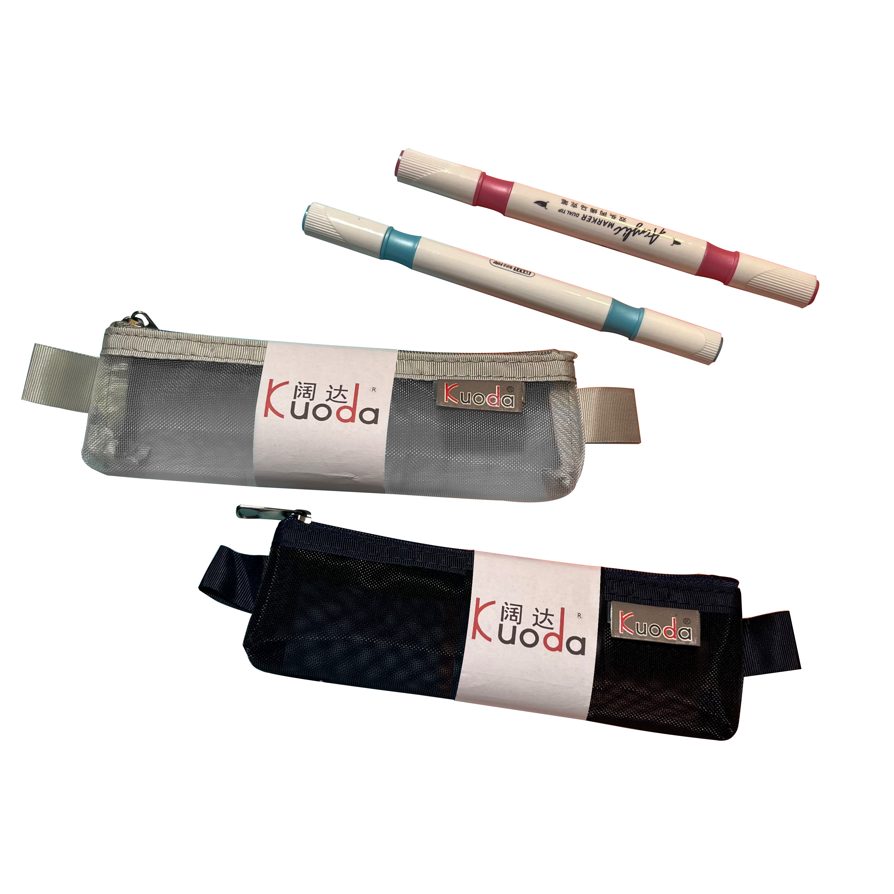 Nylon mesh pencil case