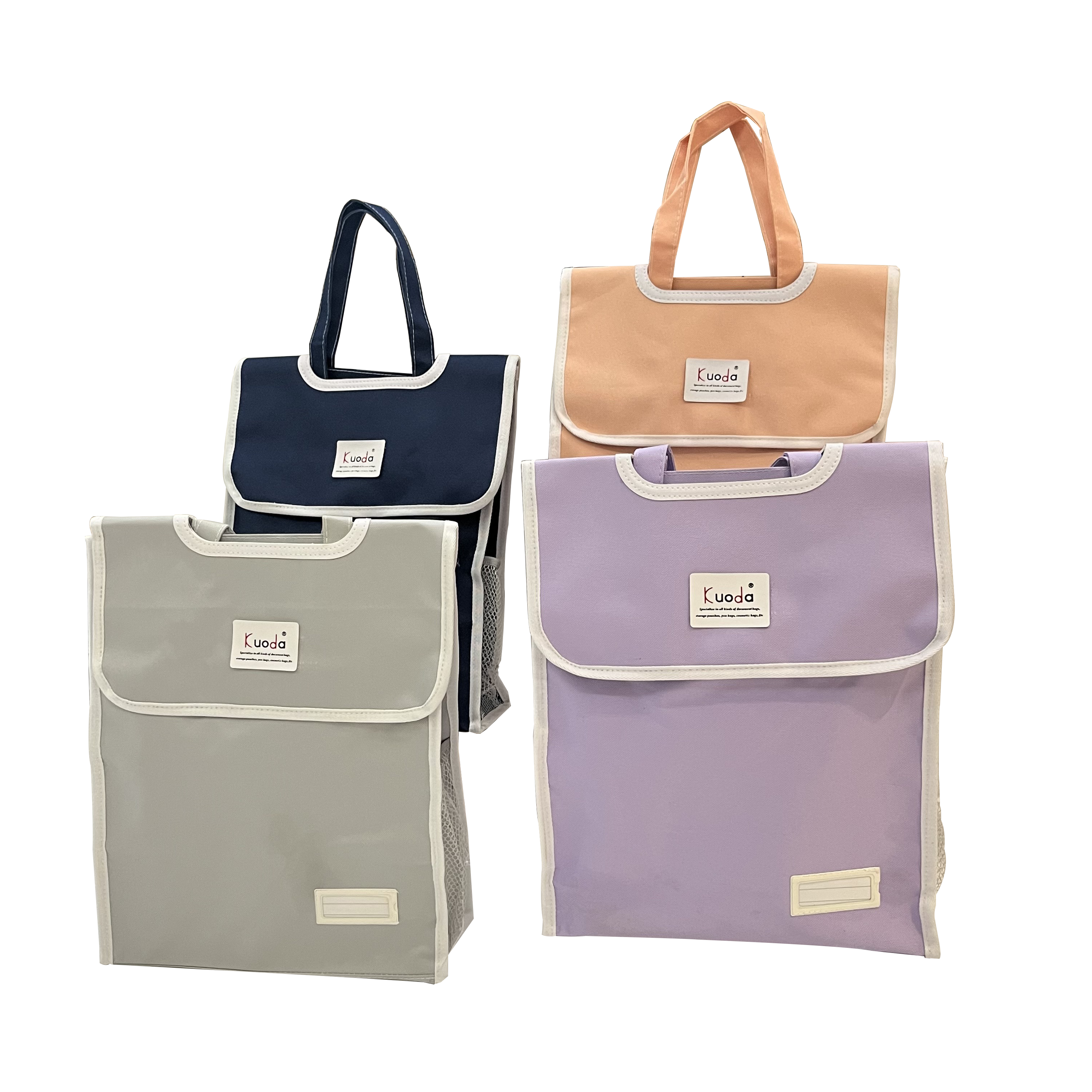 Three-dimensional large capacity handbag