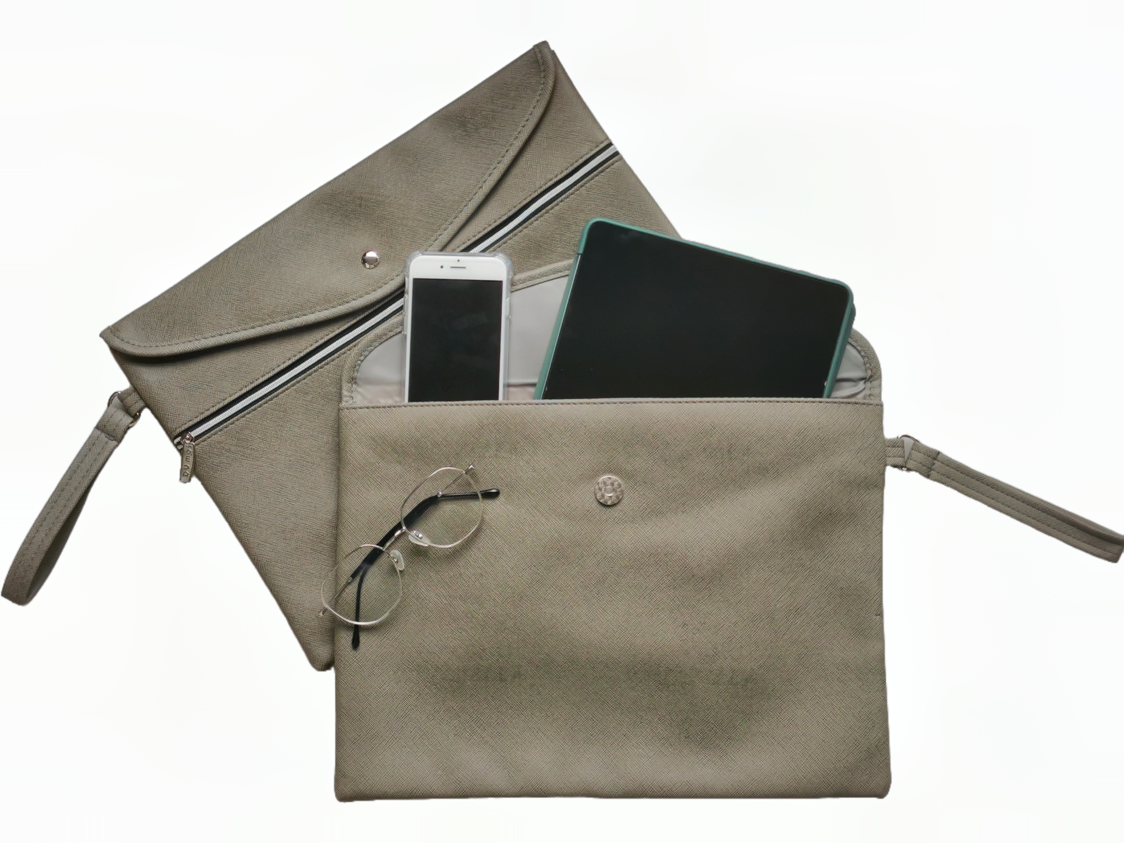 Double layered storage file bag