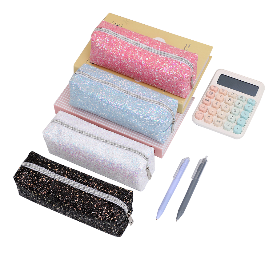 Colorful Sequin Pencil Pouch