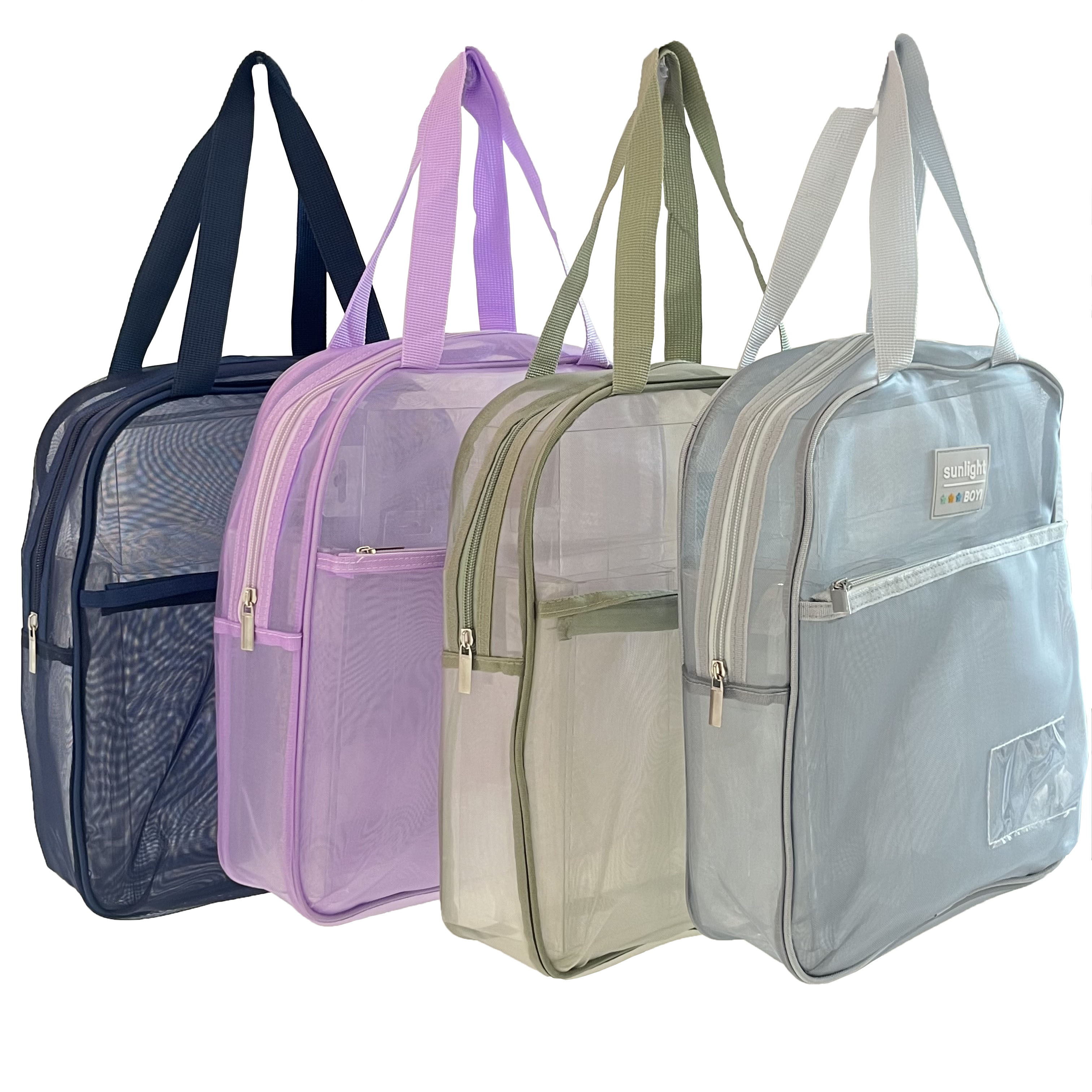 Simple Nylon Mesh Three-dimensional Handbag