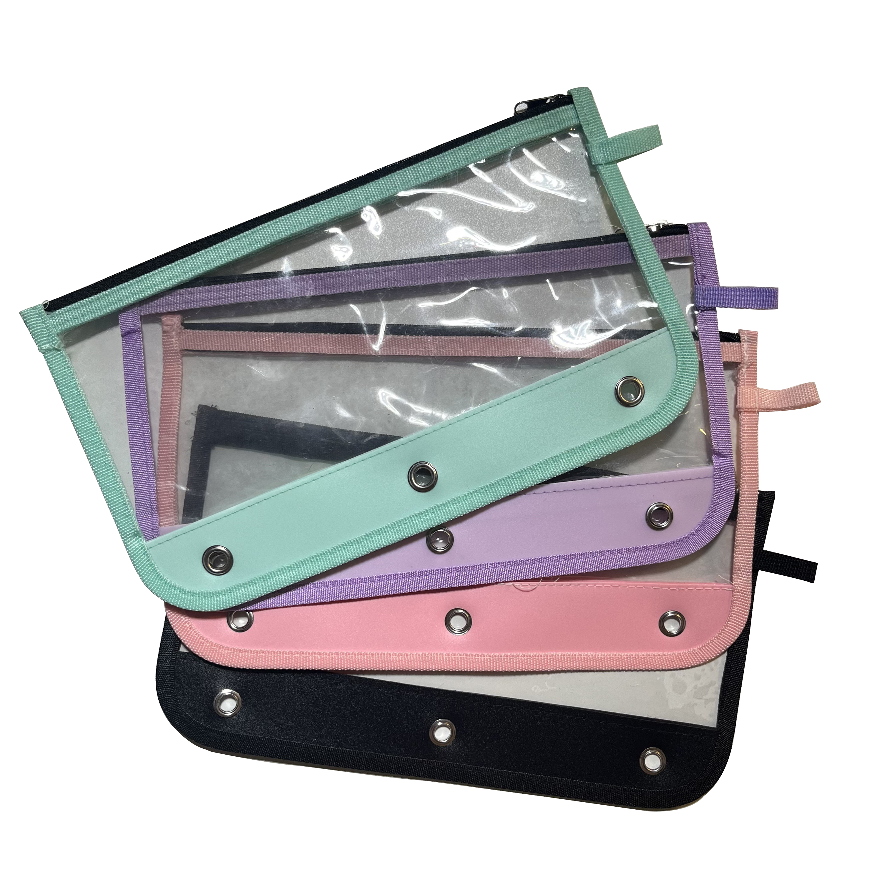 transparent splicing file bag