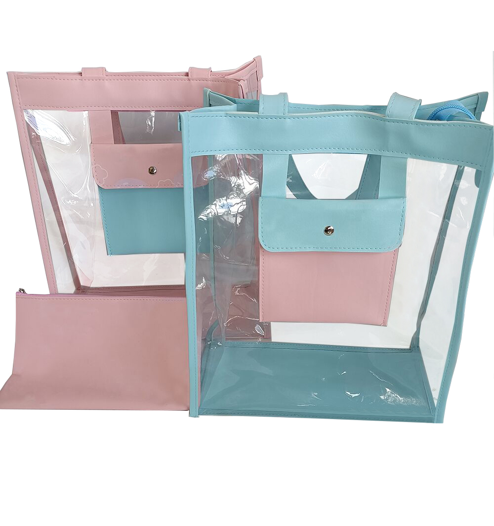 Waterproof transparent handbag