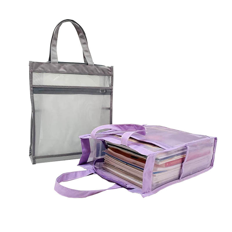 Stereoscopic double layer nylon portable tutoring bag