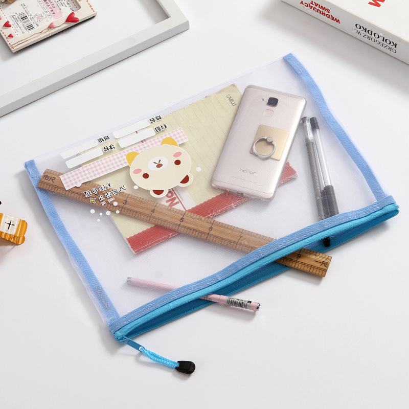 Student subject nylon file bag