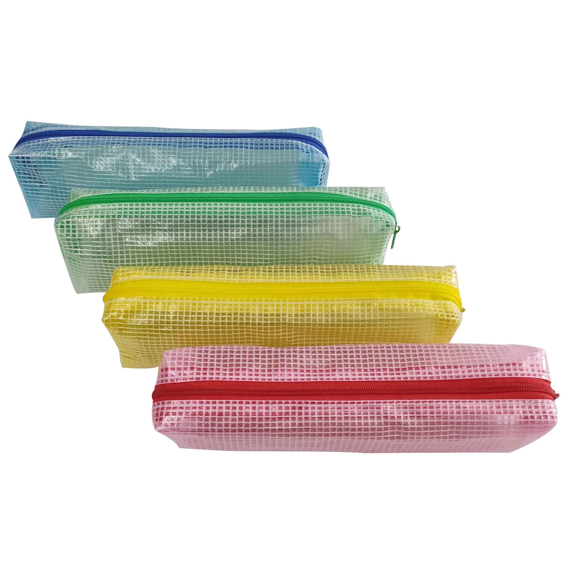 Color PVC Square Dimetric Pencil case