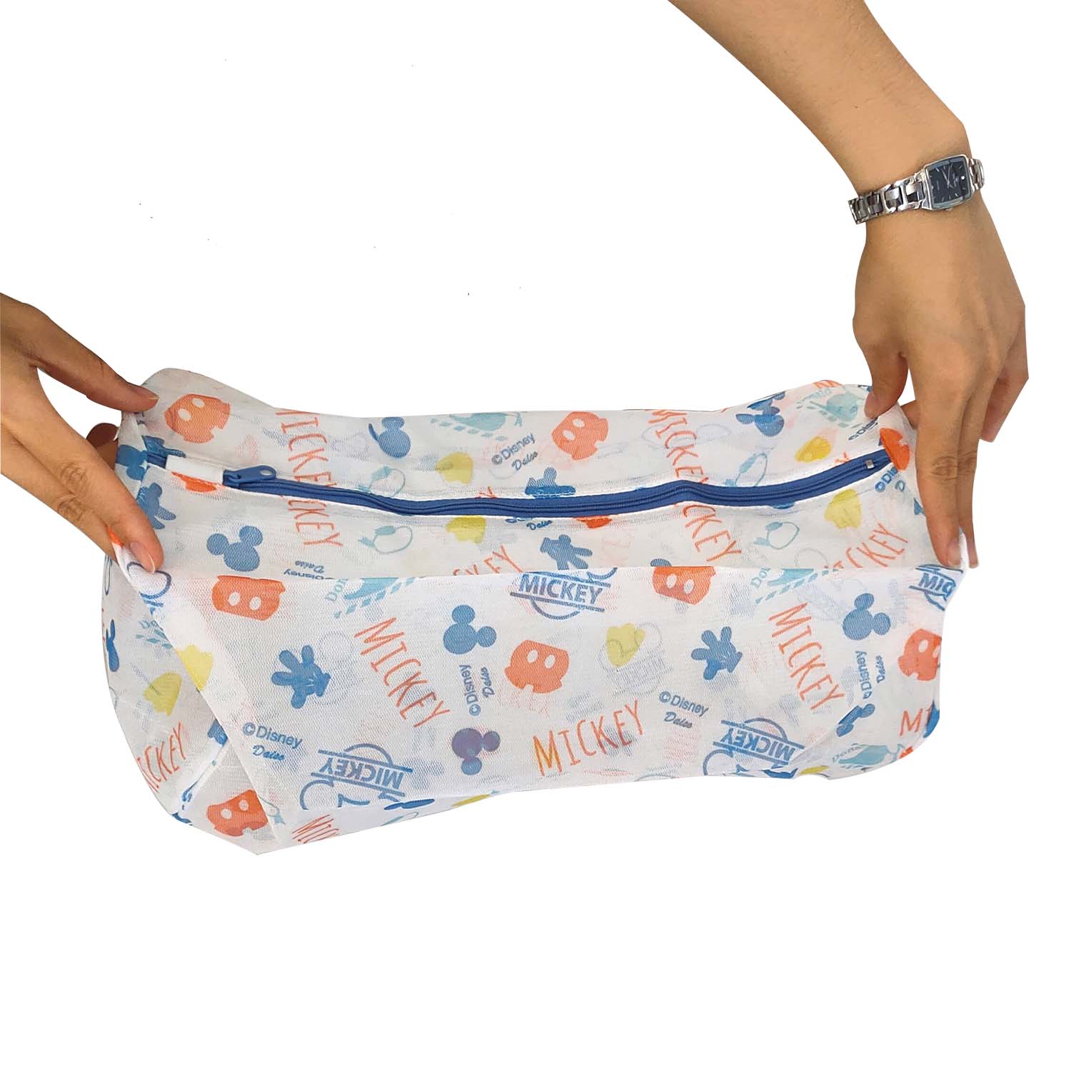 Cylindrical Laundry Bag With Printing